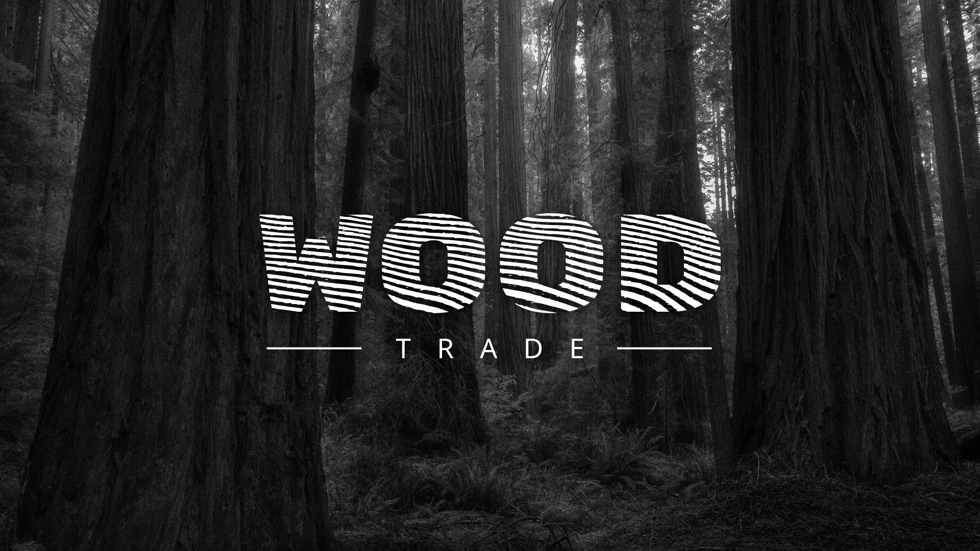 Разработка логотипа для компании «Wood Trade» в Ленске