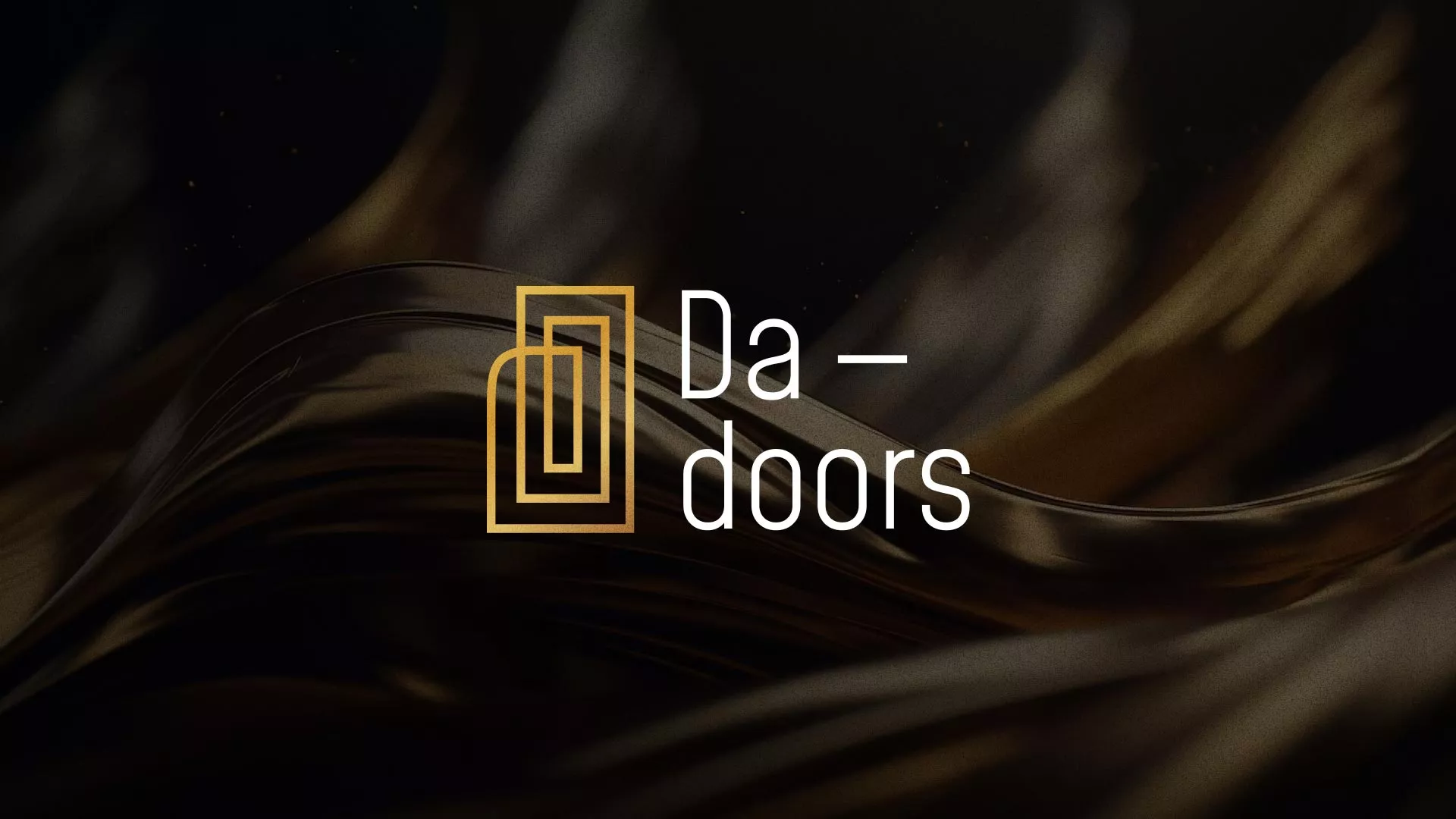 Разработка логотипа для компании «DA-DOORS» в Ленске